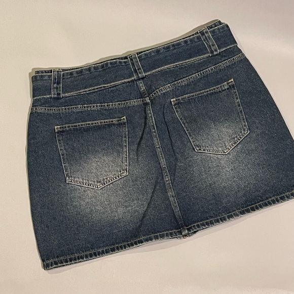Cider Denim Skirt w/ Belt 1X **NWT** - Picture 4 of 4
